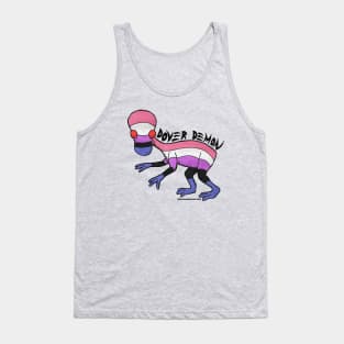 Dover Demon Genderfluid Flag Tank Top